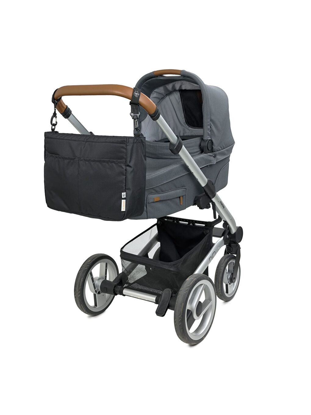 Lassig Mix Multi Bag Bebek Arabası Organizer Çanta Black - 8
