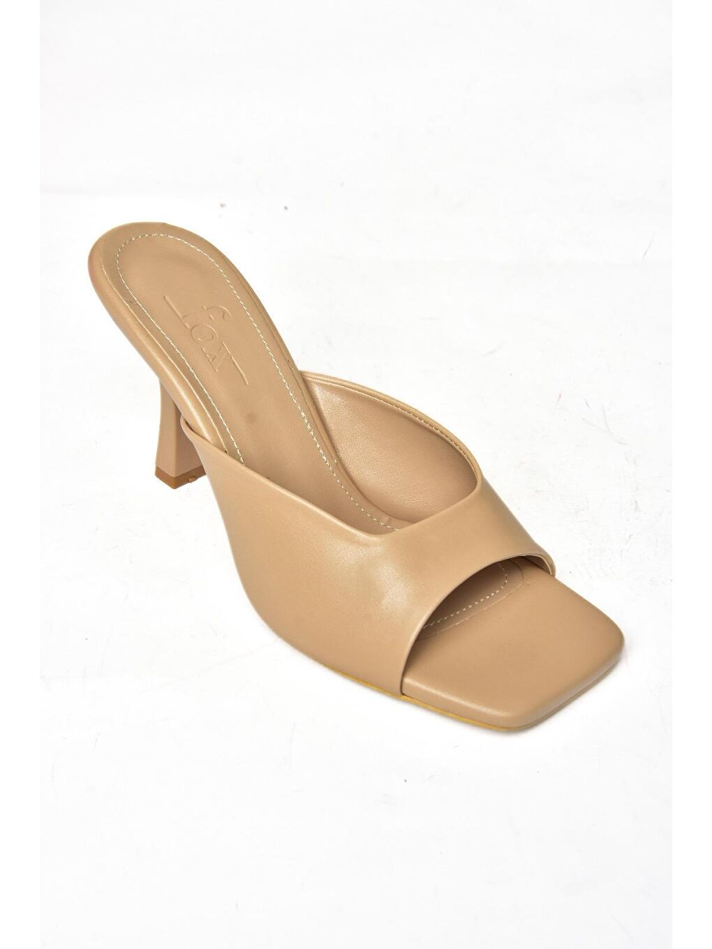 Bej S5900331 Ten Kadın Terlik-1