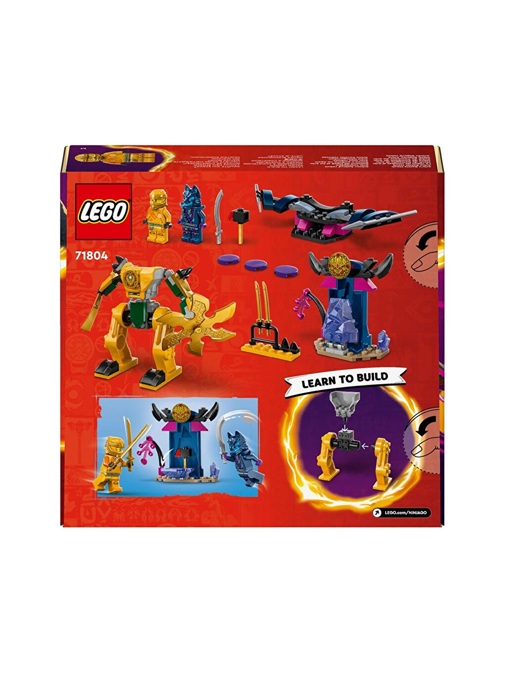 Lego Renksiz Ninjago Arin'İn Savaş Robotu 71804 - 2