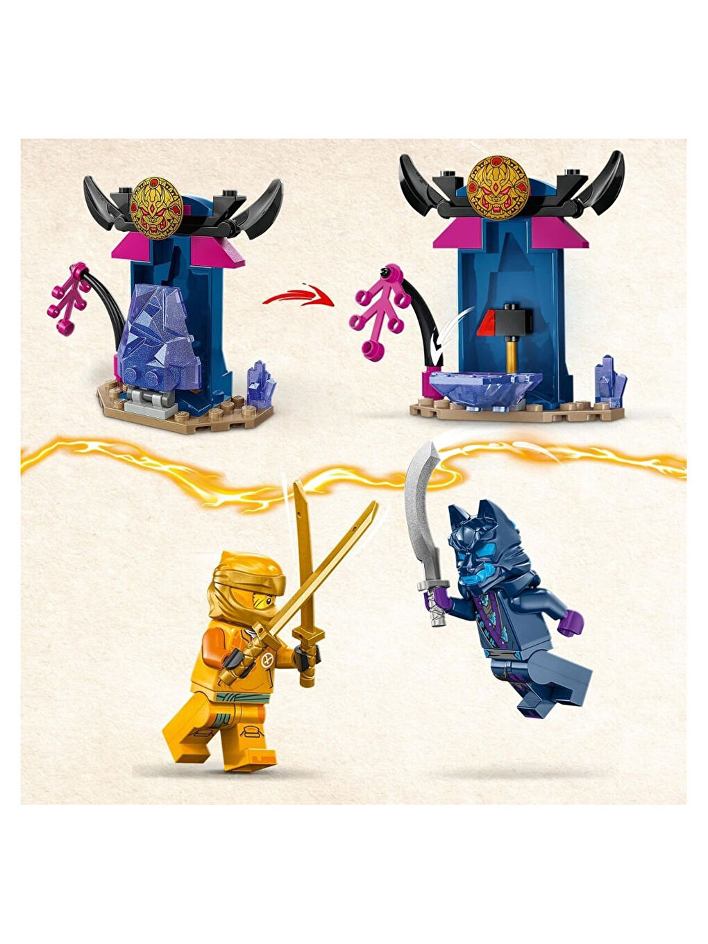 Lego Renksiz Ninjago Arin'İn Savaş Robotu 71804 - 3