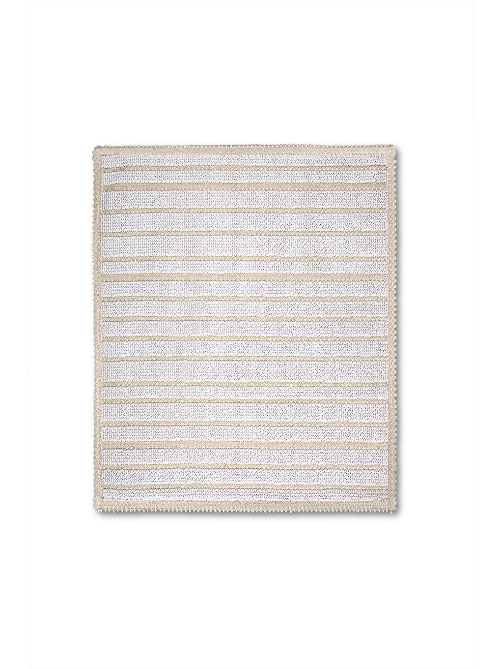 Apollo Doğal Pamuklu 2'li Banyo Paspas Seti 60x100+50x60 Cm - Beyaz-2