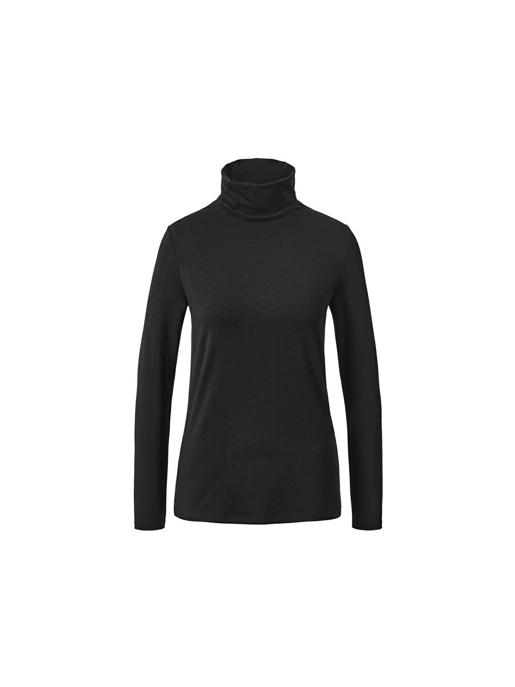 Ekru Kadın Kazak, Balıkçı Yaka, Siyah-3