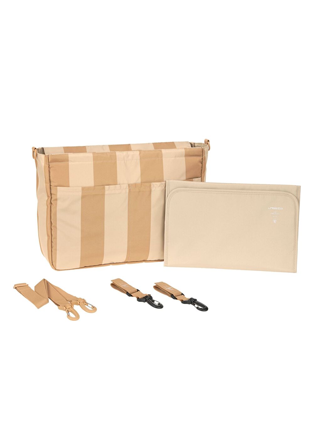 Lassig Mix Multi Bag Bebek Arabası Organizer Çanta Camel - 3