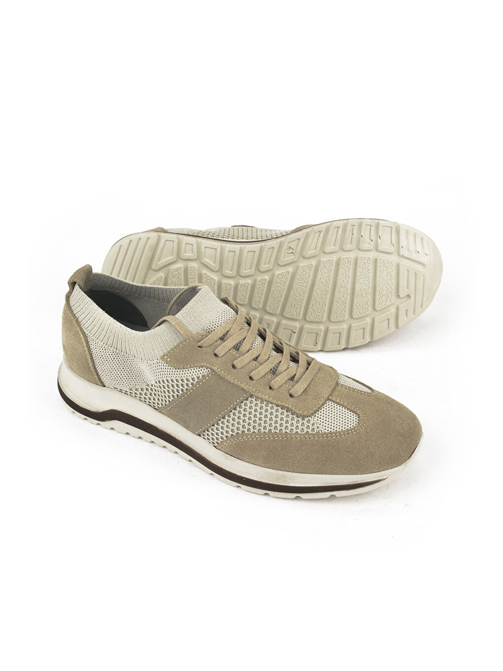 Bej Erkek Hakiki Deri Ayakkabı 15110Z3150 Kum-3