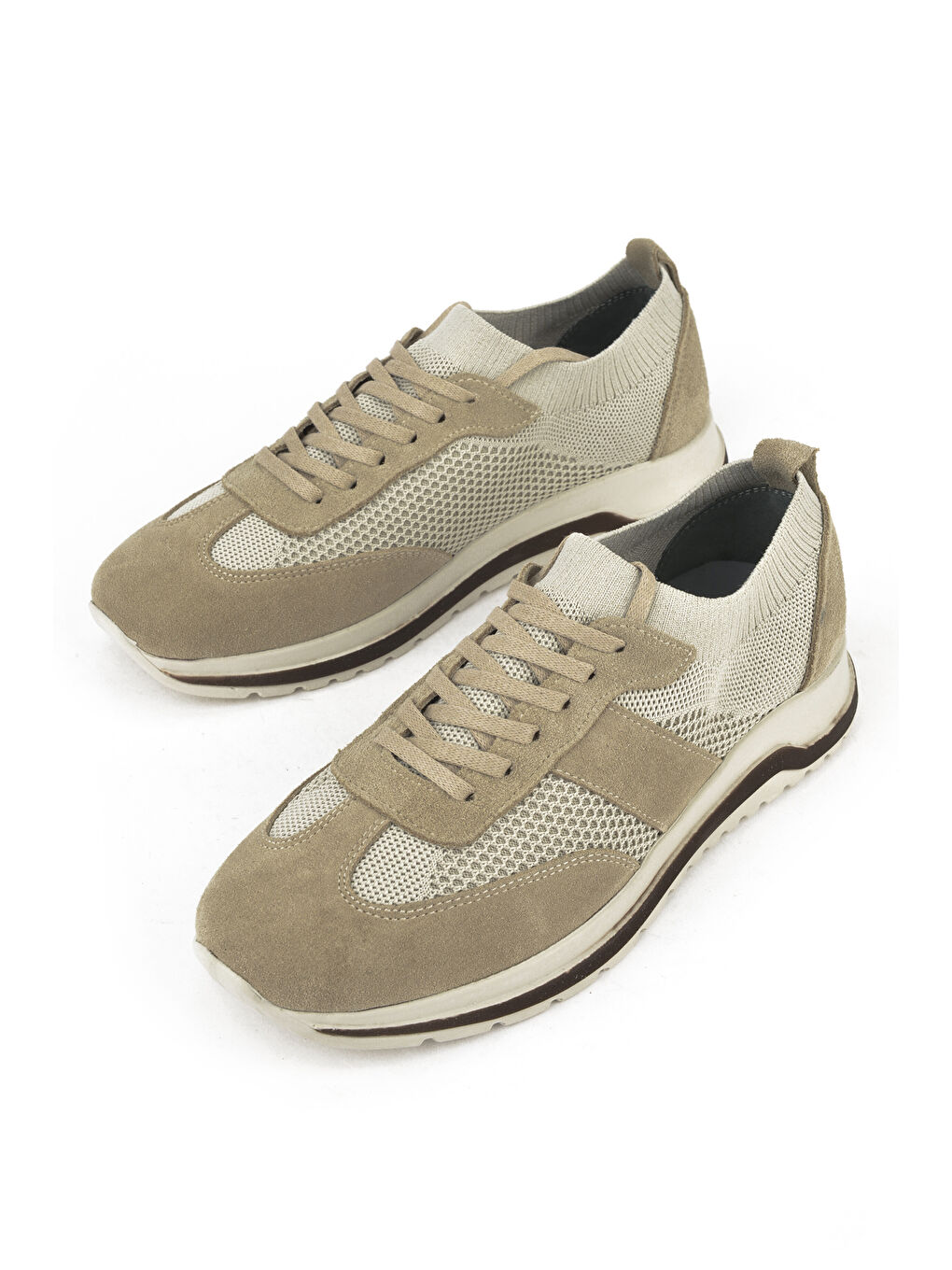 Bej Erkek Hakiki Deri Ayakkabı 15110Z3150 Kum-4