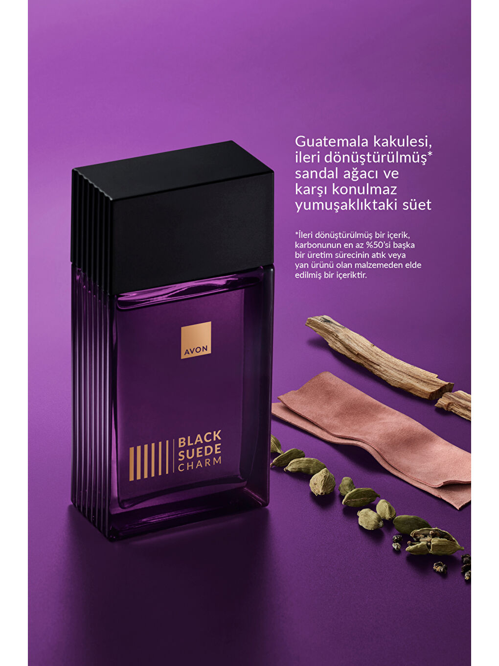 Black Suede Charm Erkek Parfüm Rollon Deodorant Paketi-1