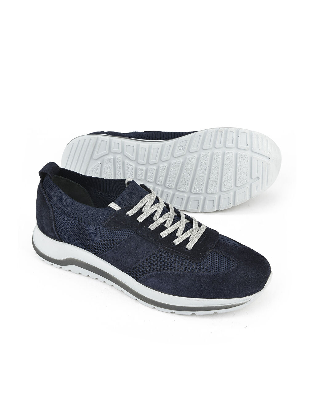 Erkek Hakiki Deri Ayakkabı 15110Z3150 Lacivert-3