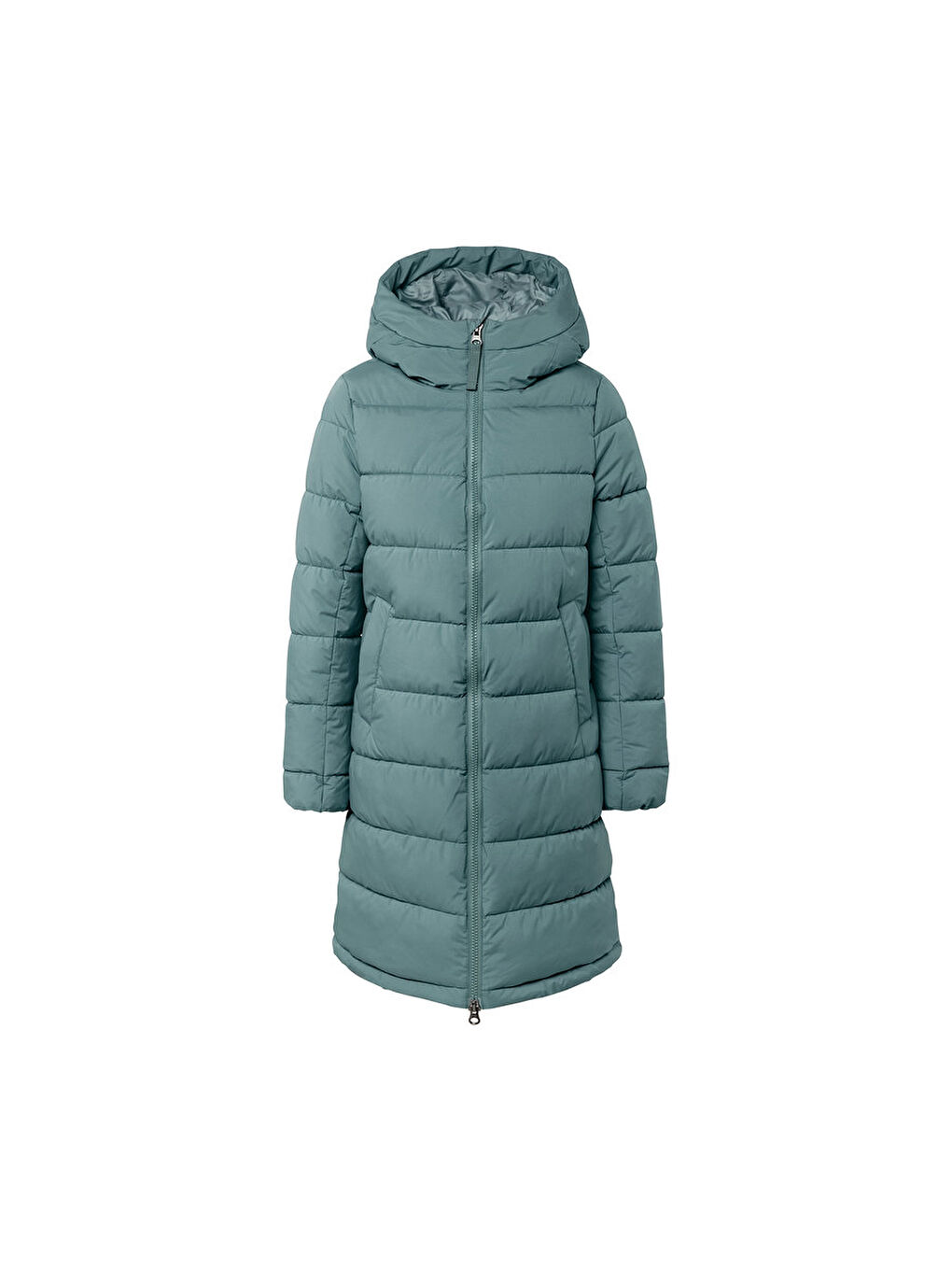 Yeşil Kadın Kapitone Mont, , Adaçayı-2