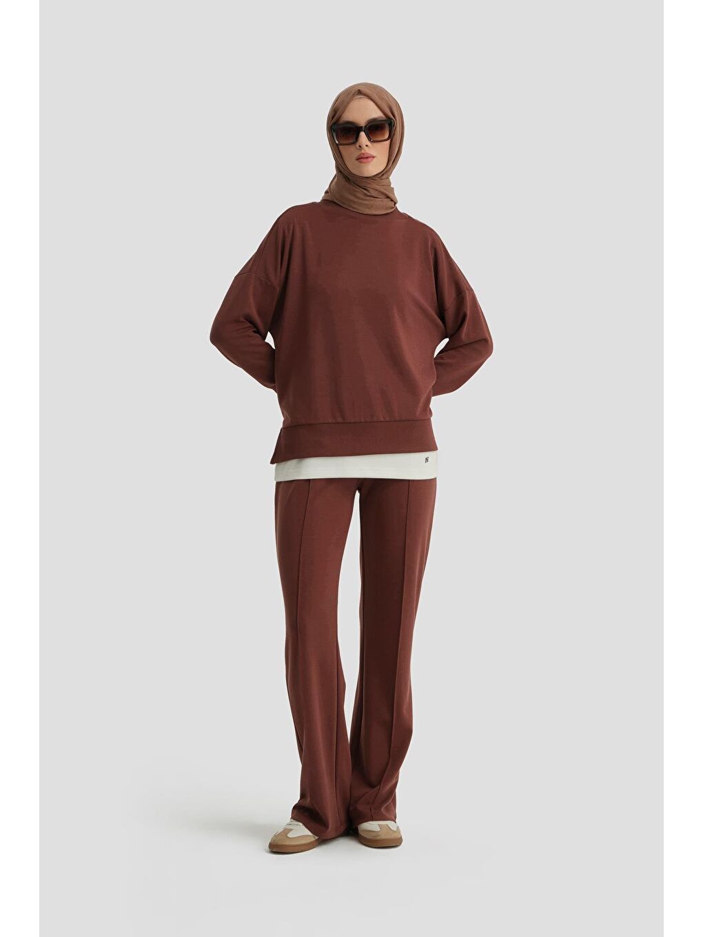 Kahverengi Pantolon 24Kd6817 Kızıl Kahve