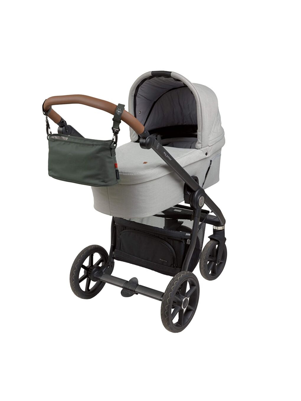 Buggy Bebek Arabası Organizer Çanta Dark Olive-4