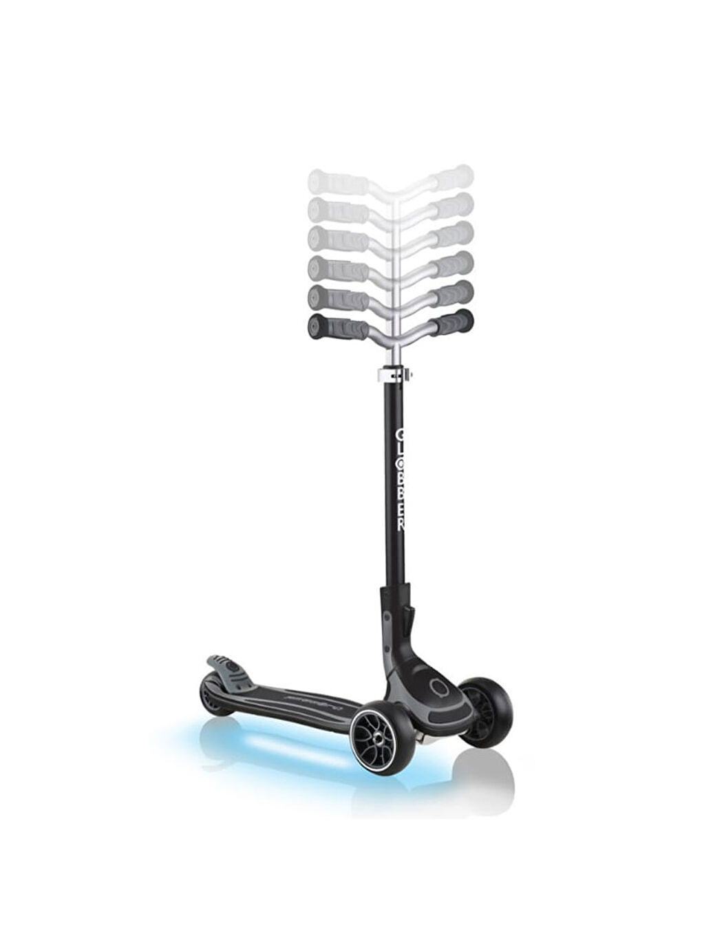 Ultimum Işıklı Scooter Siyah 613-120-5