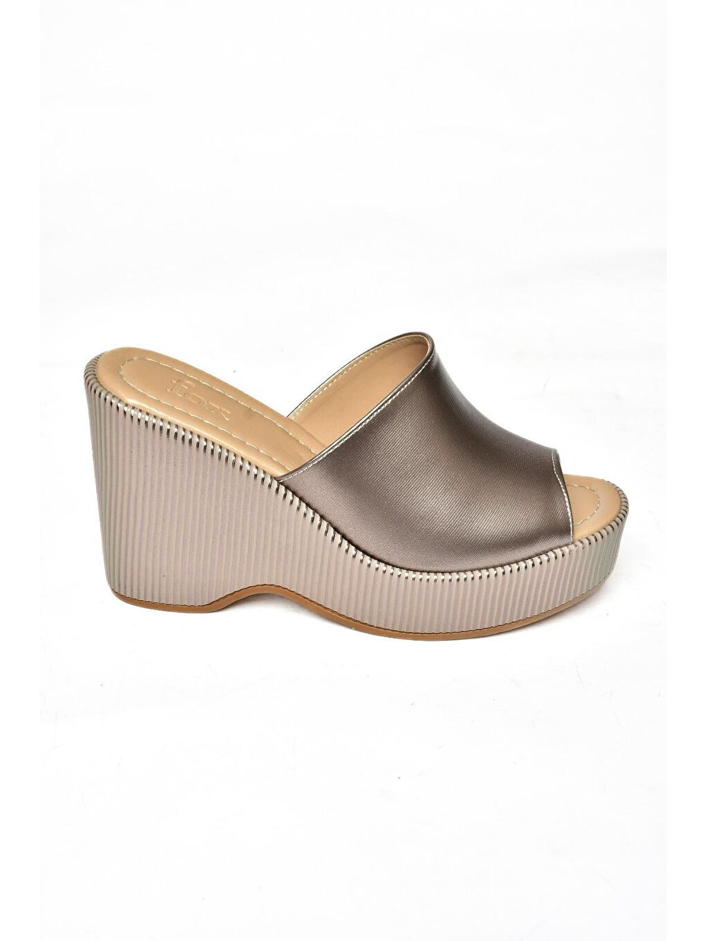 Antrasit K2501015 Platin Kadın Terlik-5