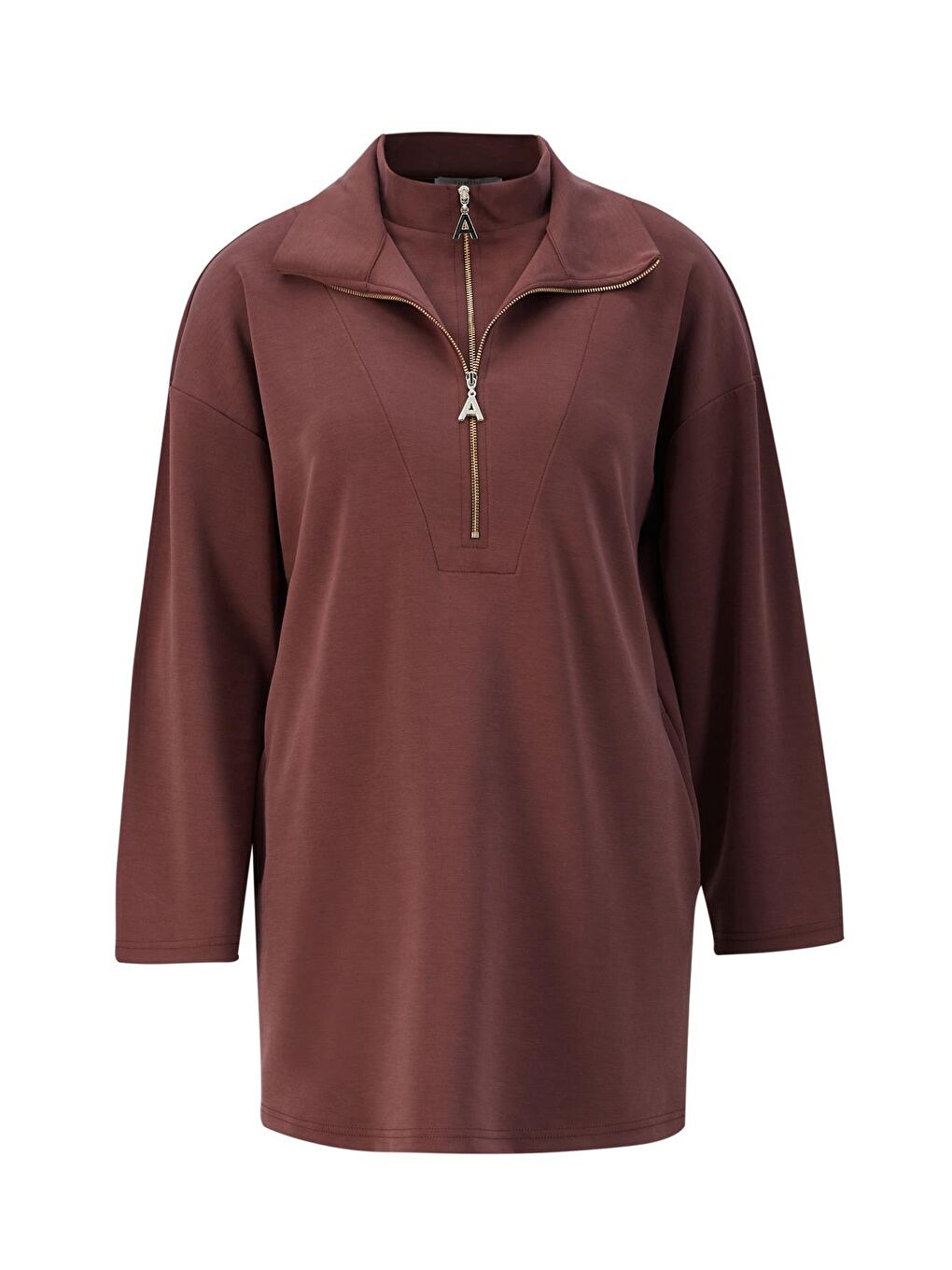 Kahverengi Sweat 24Kd6814 Kızıl Kahve-4