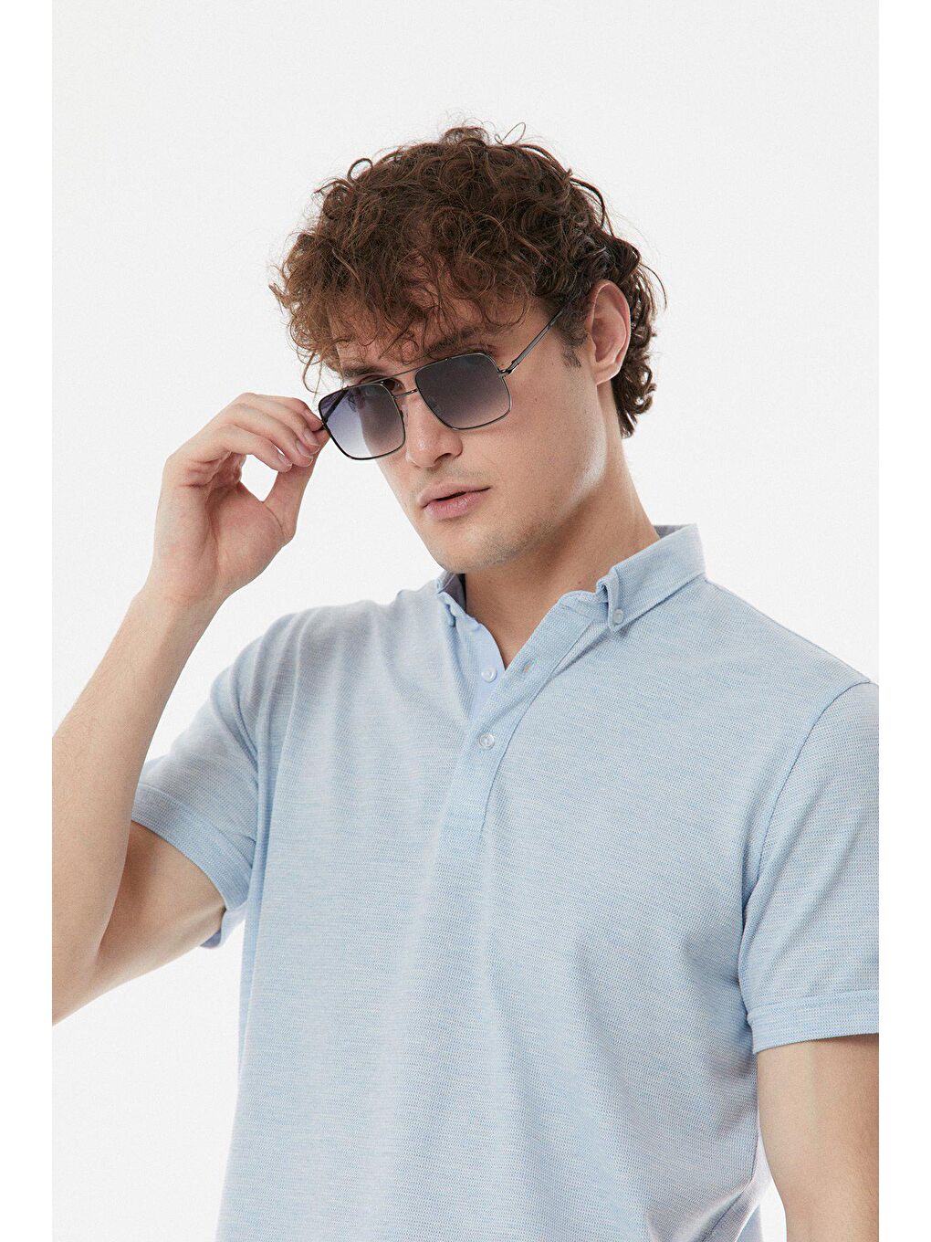 Siyah Büyük Kare Güneş Gözlüğü