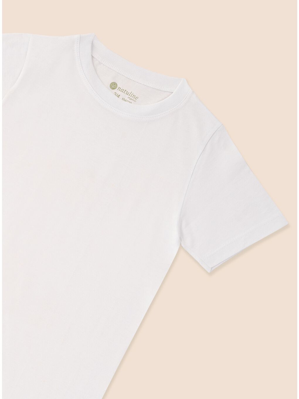 Beyaz Erkek Çocuk Organik Pamuk Penye T-Shirt 2'li Paket-2