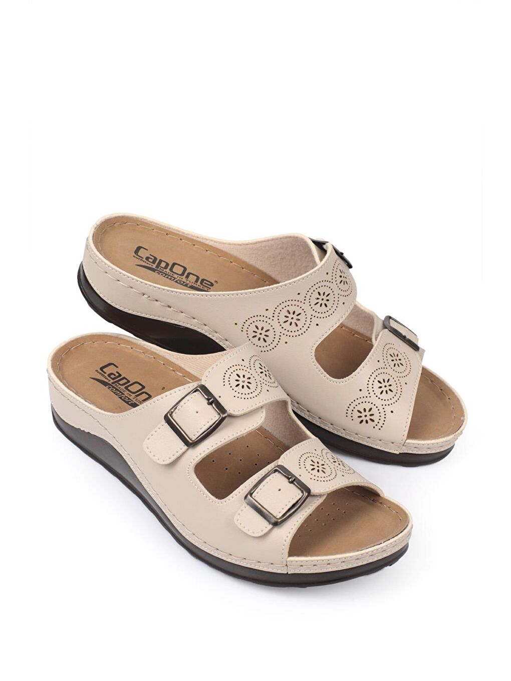 Bej 107009 Kadın Konfor Anatomic Terlik