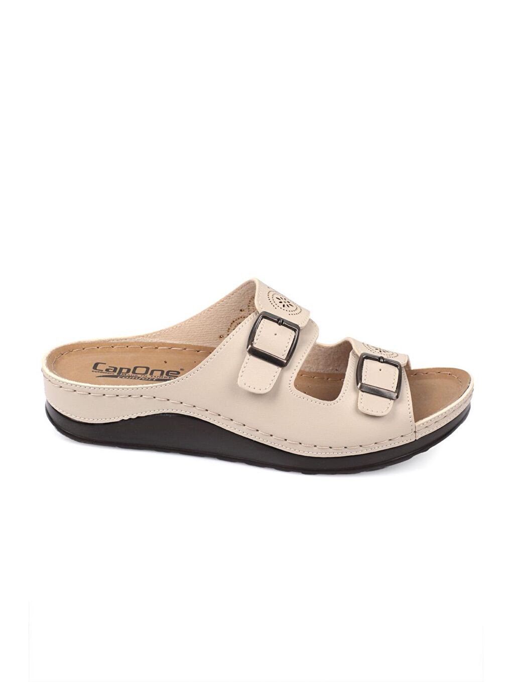 Bej 107009 Kadın Konfor Anatomic Terlik-3