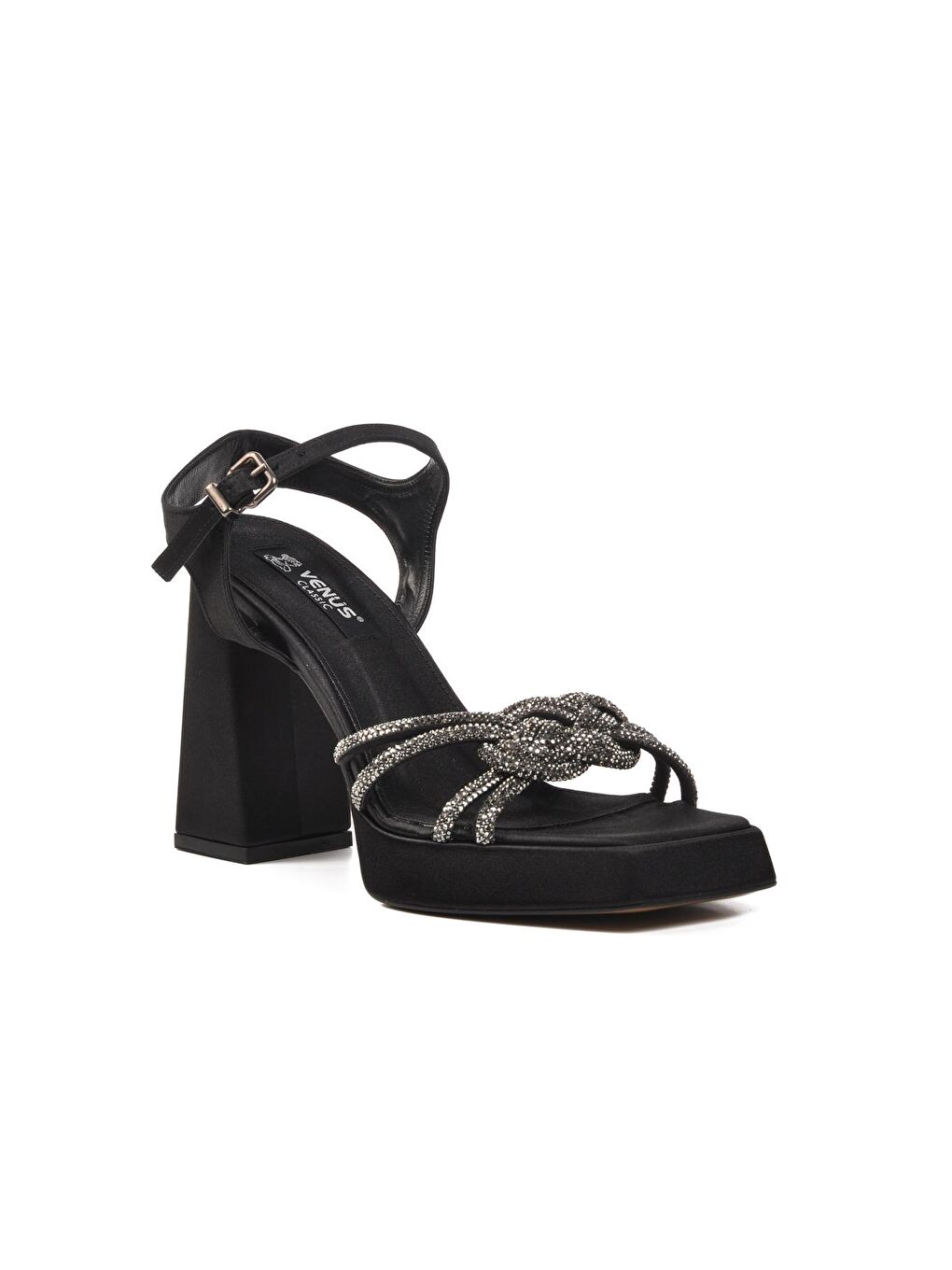 Siyah Kadın Abiye Ayakkabı 23101321Y-2