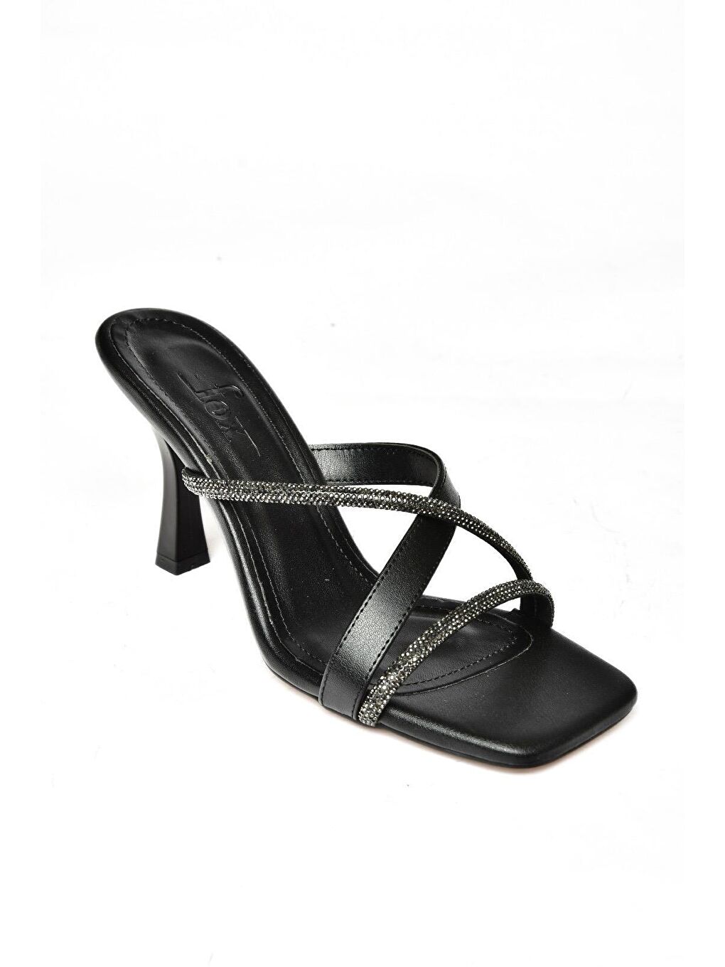 S5903331 Siyah Kadın Terlik-1