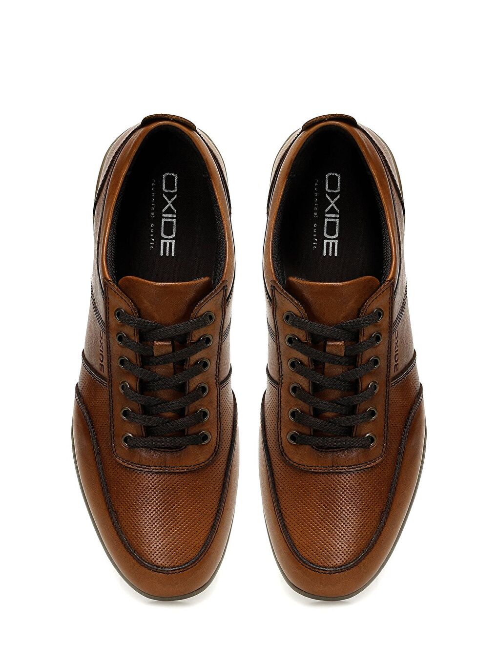 Kahverengi NURZ 4FX Taba Erkek Günlük Ayakkabı-3