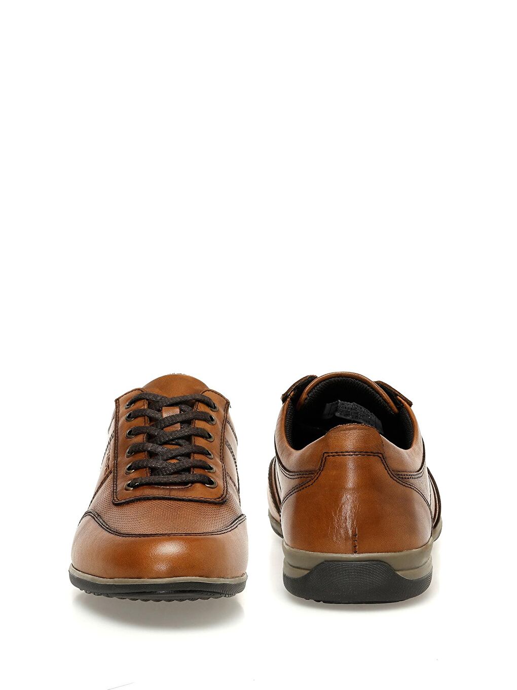 Kahverengi NURZ 4FX Taba Erkek Günlük Ayakkabı-4