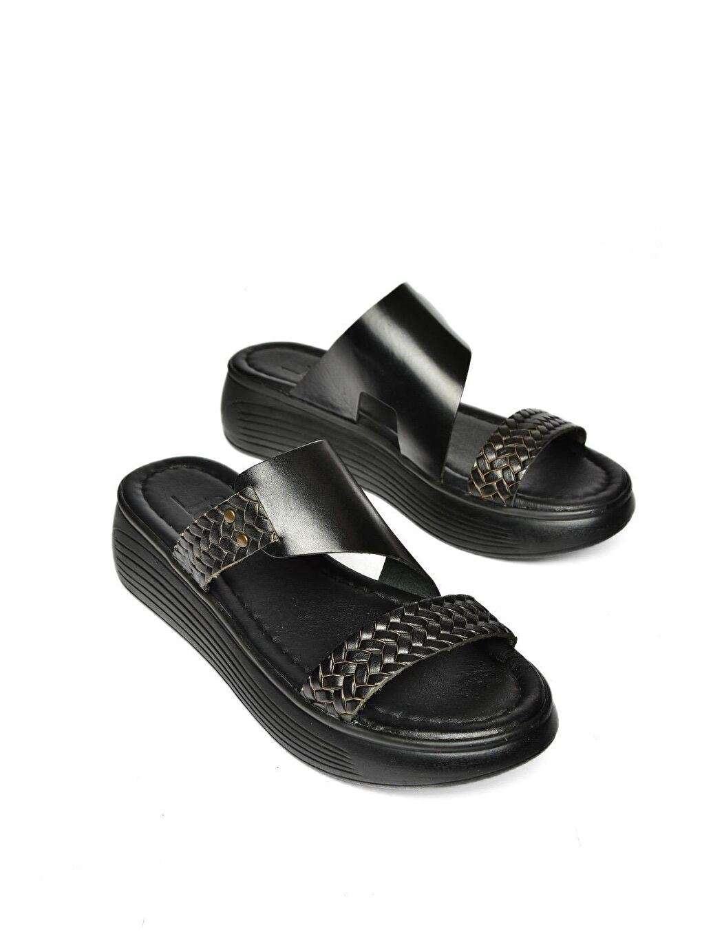 S2910597 Siyah Kadın Terlik-2