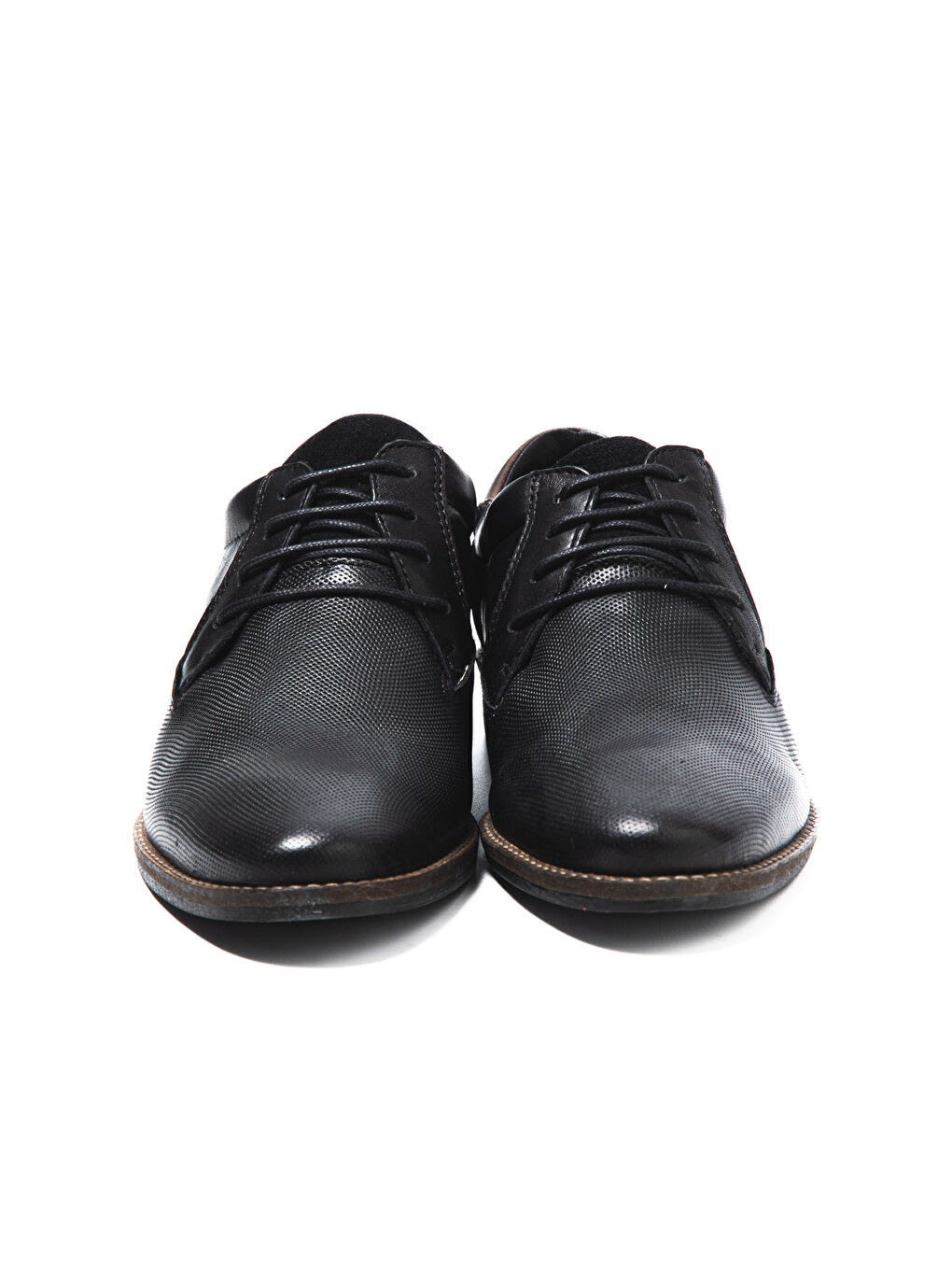 Siyah Erkek Oxford ( Klasik) 1154/A 011 WK-John May Orkut Suede Black-5