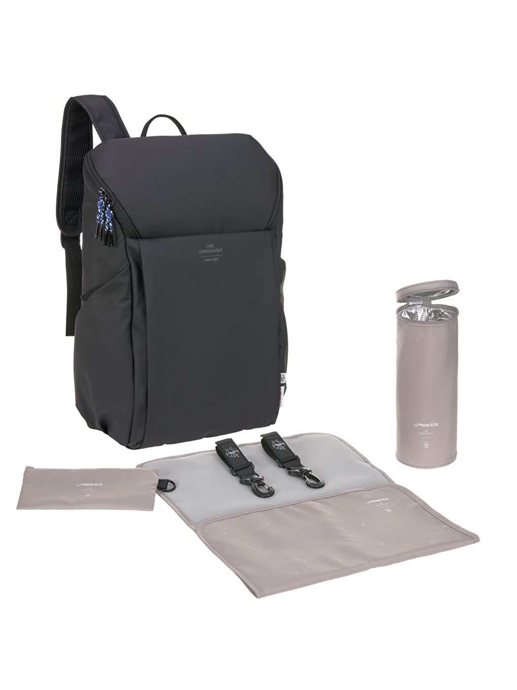 Slender Up Bebek Bakım Sırt Çantası Black-5