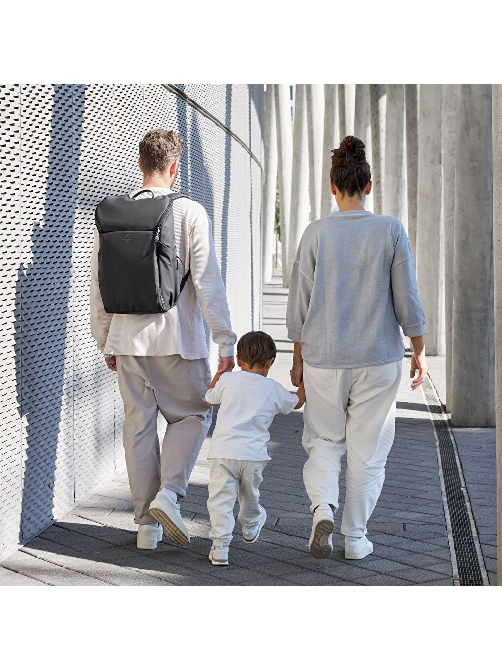 Slender Up Bebek Bakım Sırt Çantası Black-8