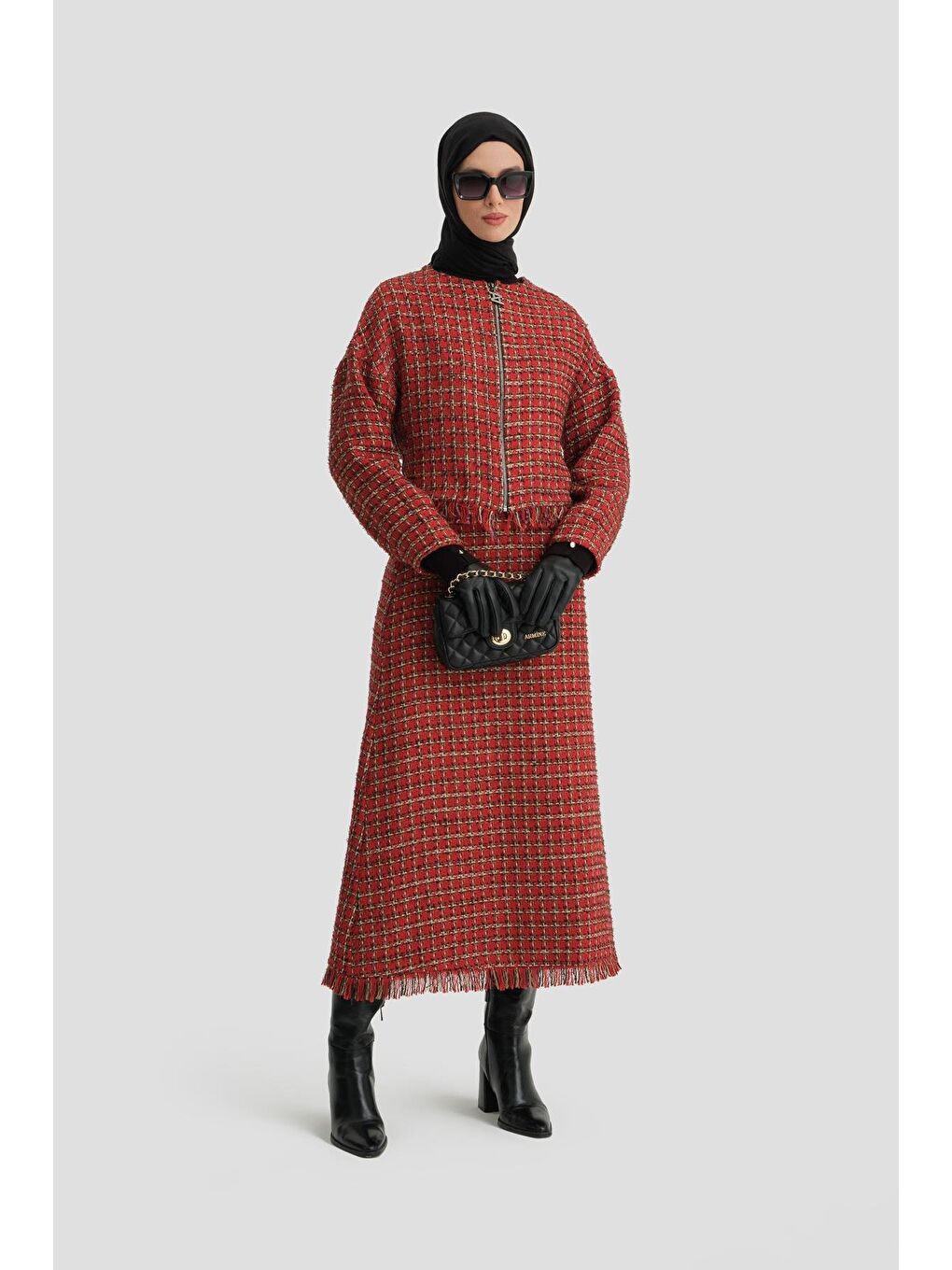 Tüvit Takım 24K6916 Kırmızı-2