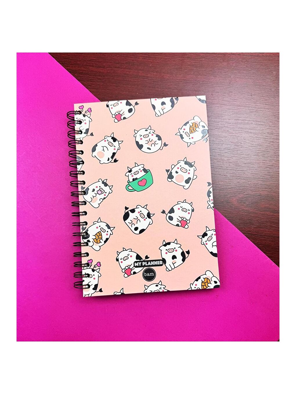 Sevimli İnek Tasarımlı Konuşan Ajanda