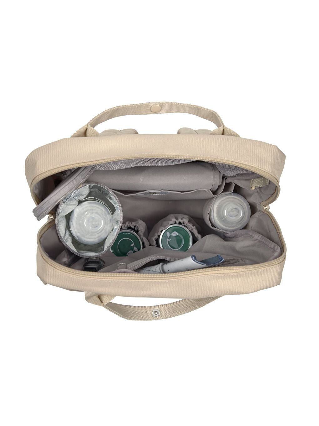 Vividal Bebek Bakım Sırt Çantası Humus-3