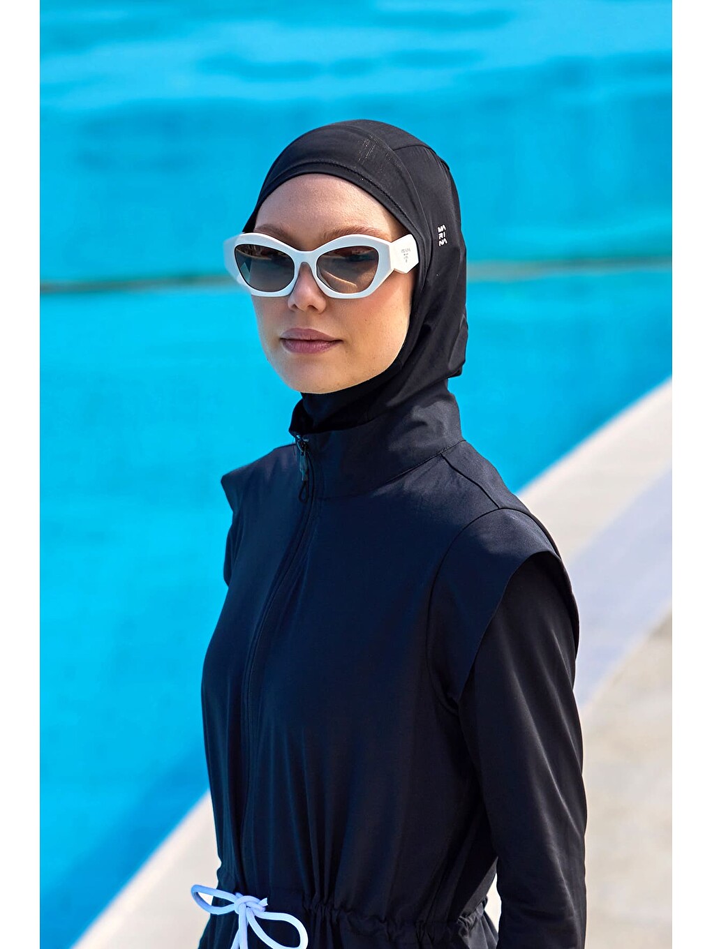 Athletic Siyah Bone B2601-3 (beyaz Logolu)