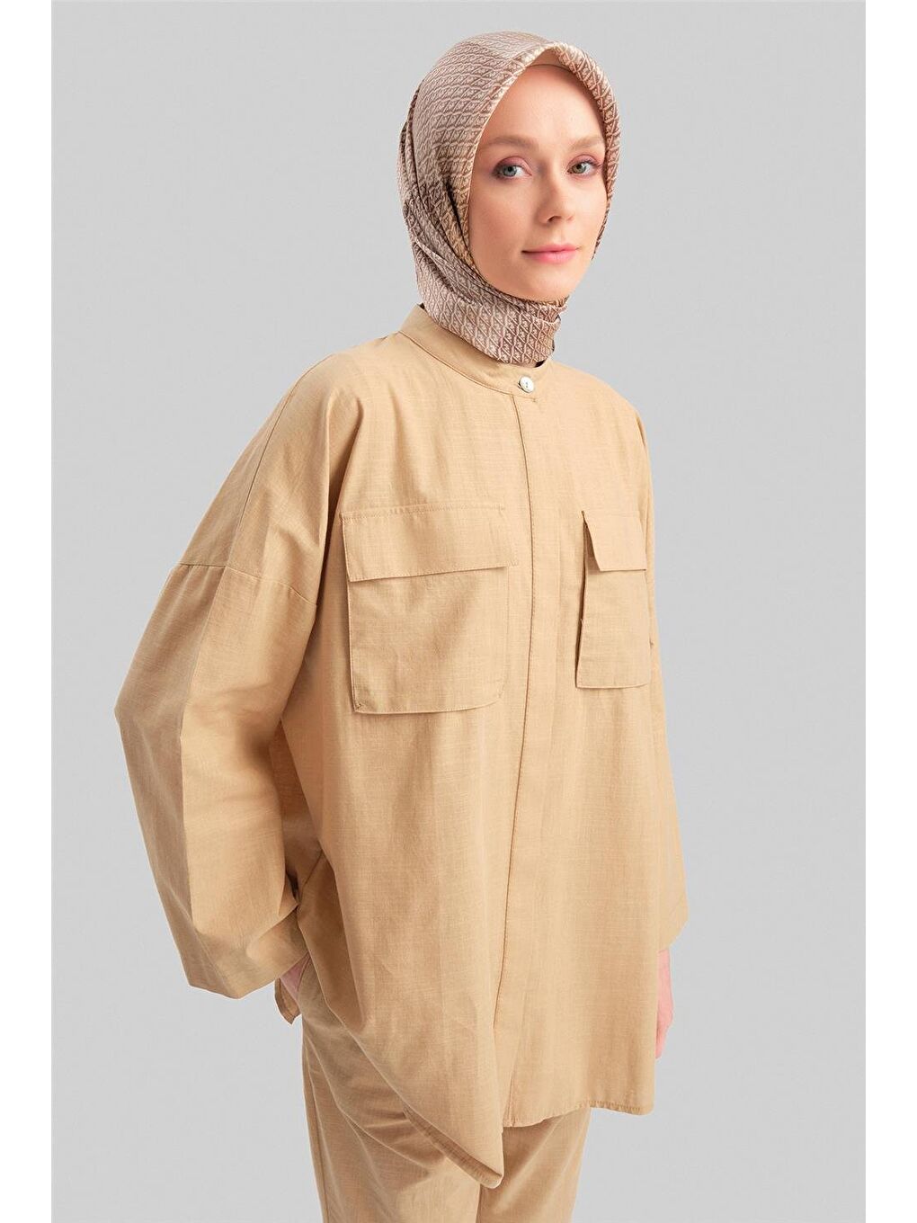 Seyyar Manşetli Takım 24Y6818 Bej