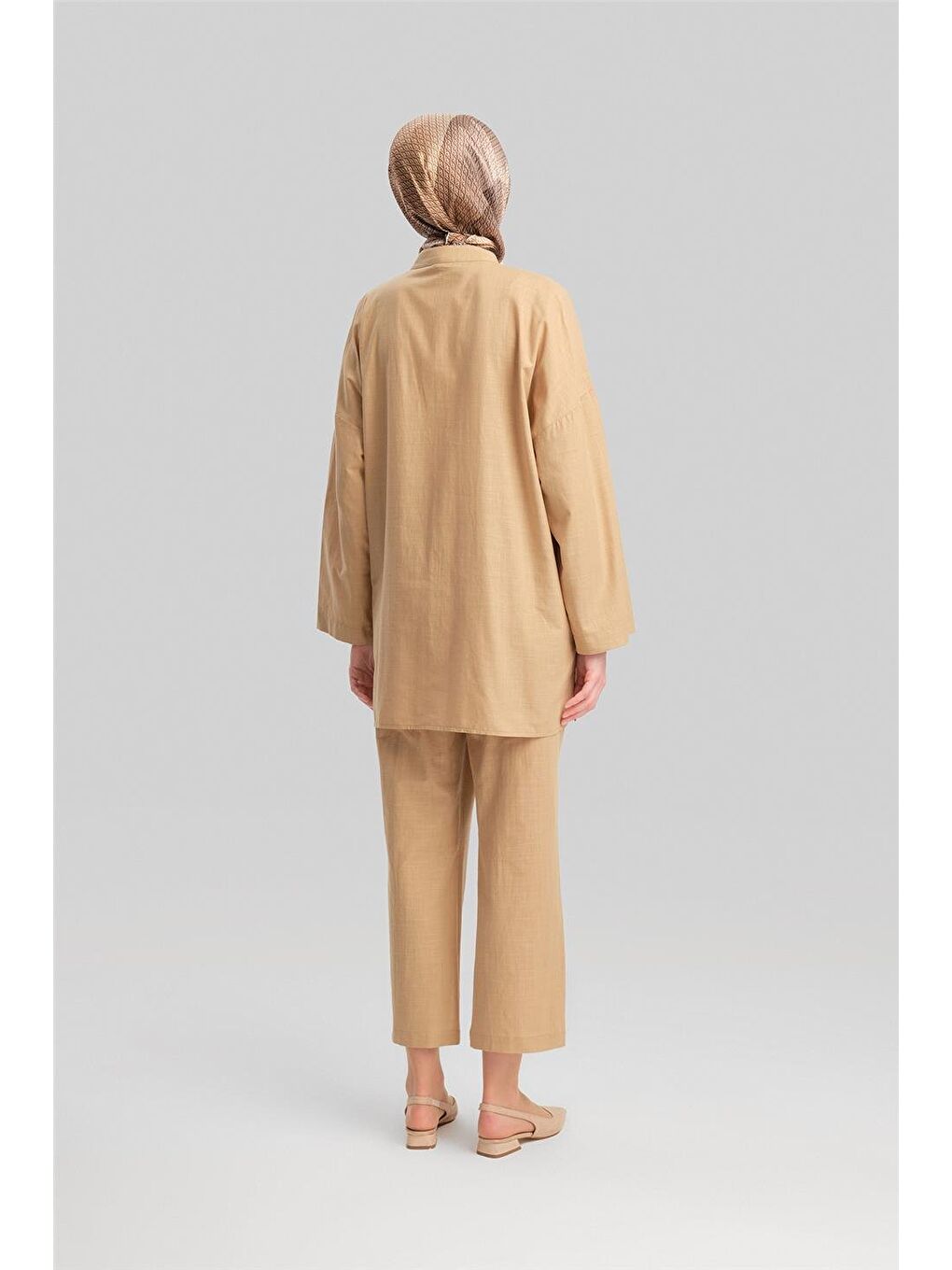 Seyyar Manşetli Takım 24Y6818 Bej-8