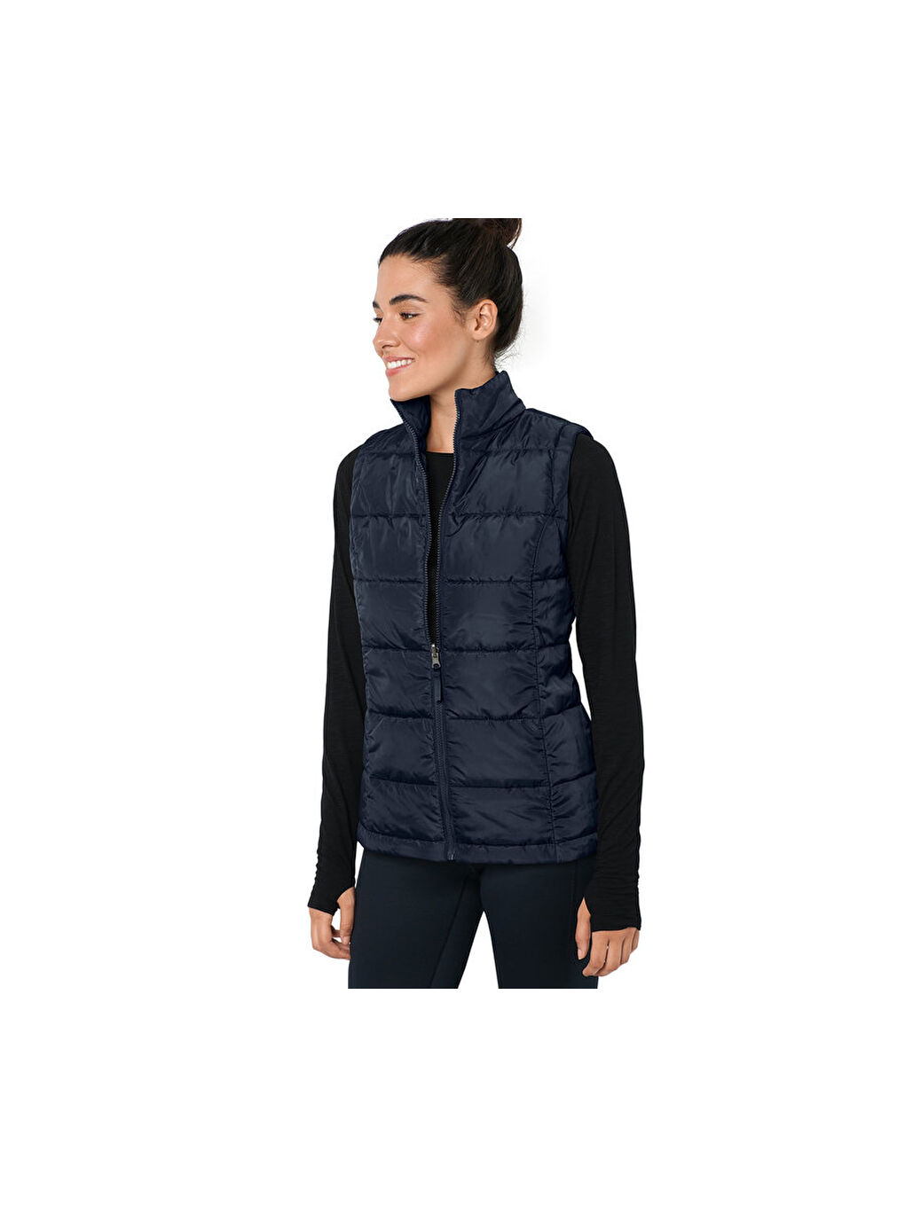 Kadın Palto, 3 ü 1 Arada, Petrol-2