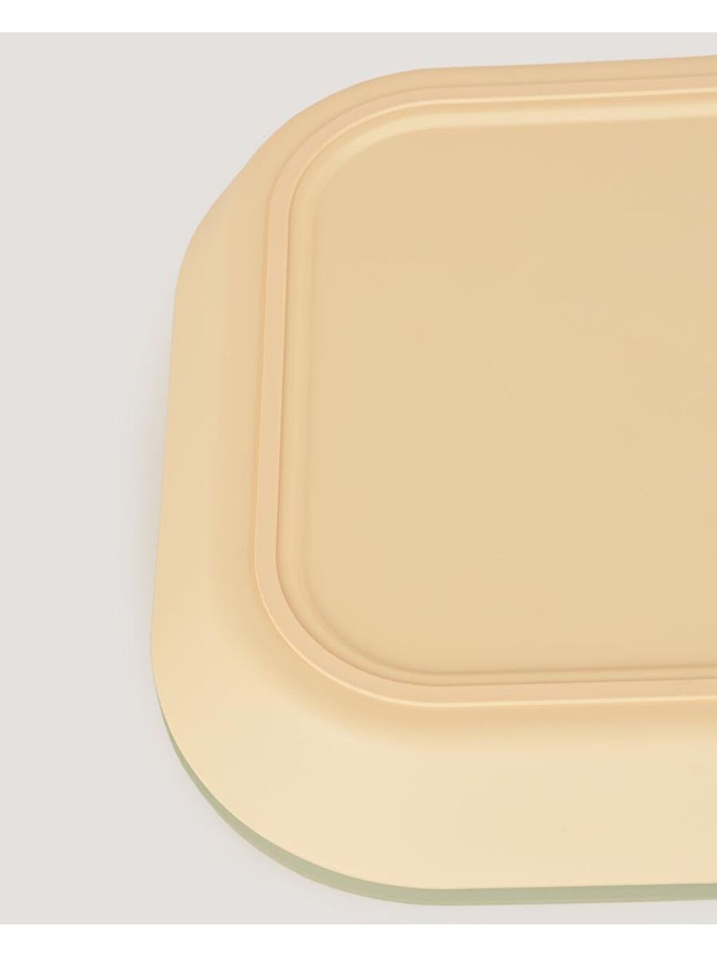 Kare Bebek Mama Tabağı 2'Li  Sage Green - Vanillia-4