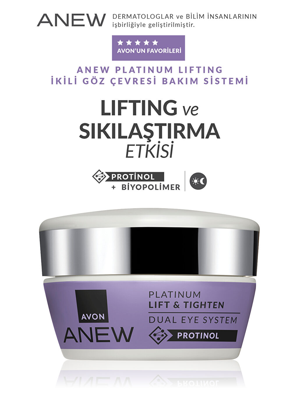 Anew Platinum Lifting Yüz Serumu ve Göz Çevresi Bakım Sistemi Paketi-3