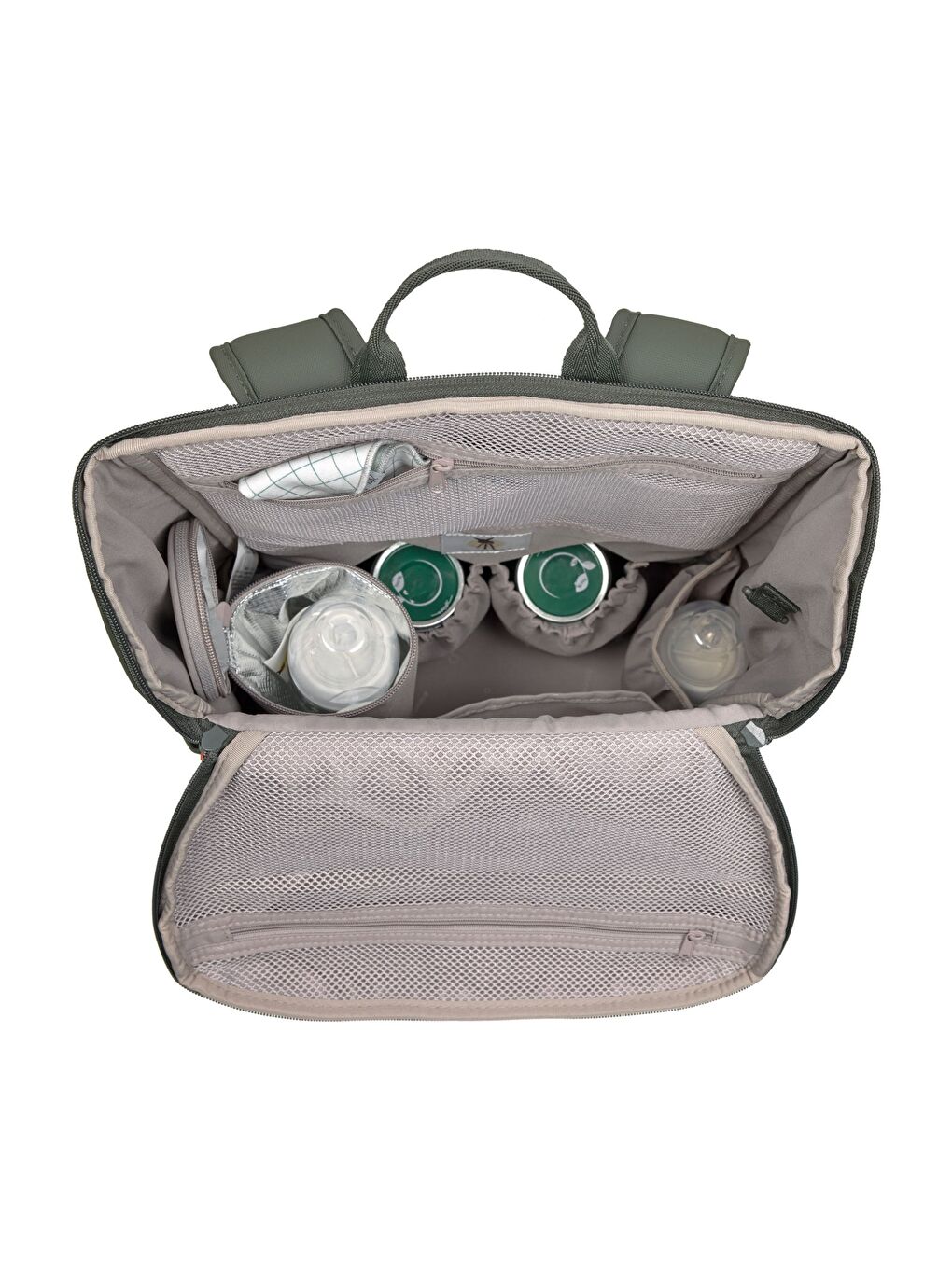 Slender Up Bebek Bakım Sırt Çantası Olive-4