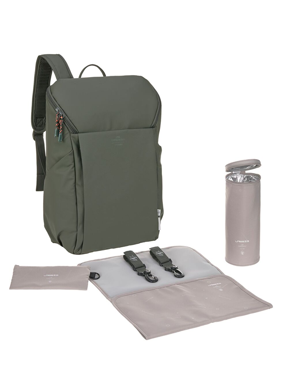 Slender Up Bebek Bakım Sırt Çantası Olive-5