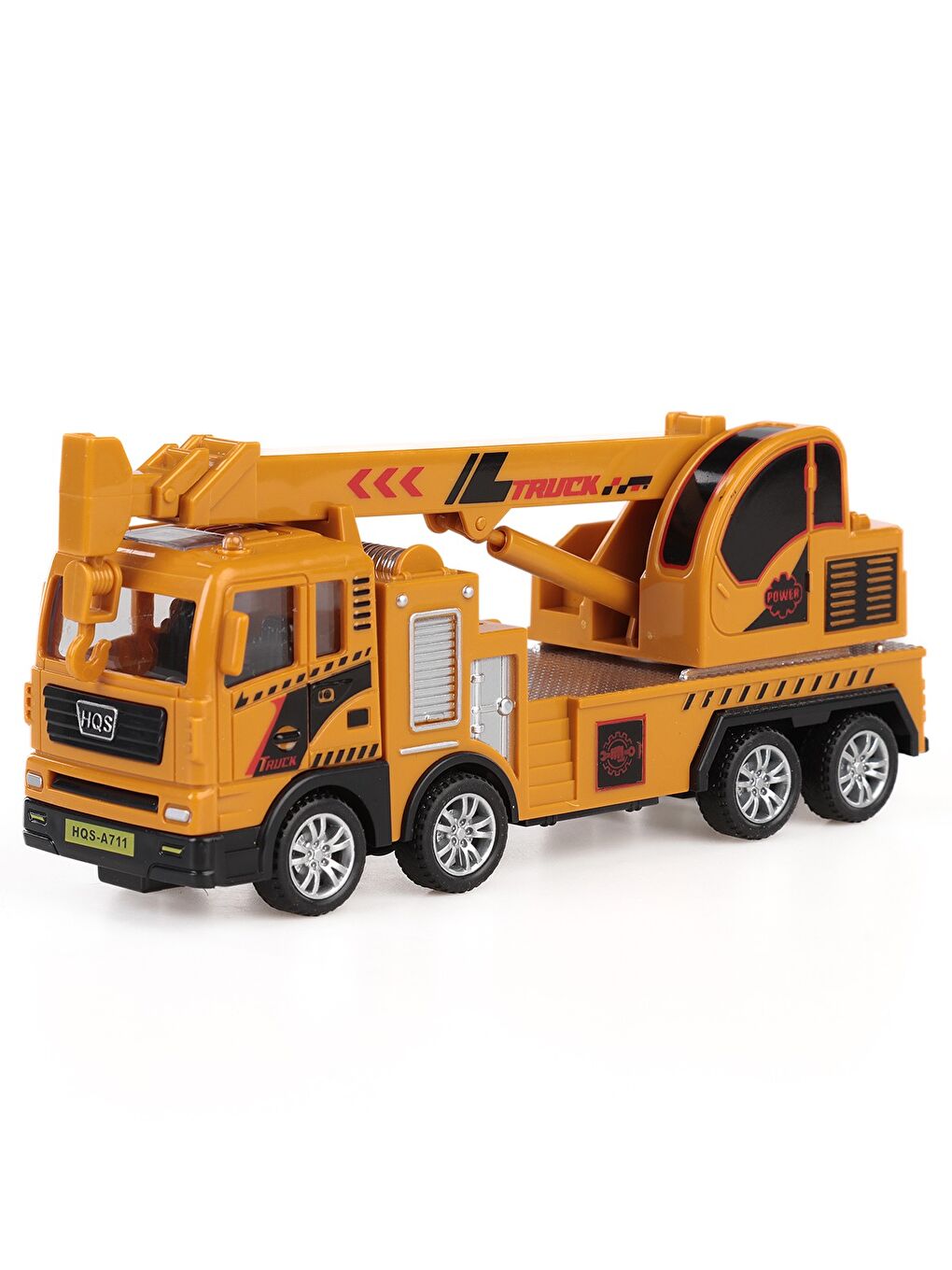 Surtmelı 1:50 Sarı Vınc Ve Ekskavator - Hardal