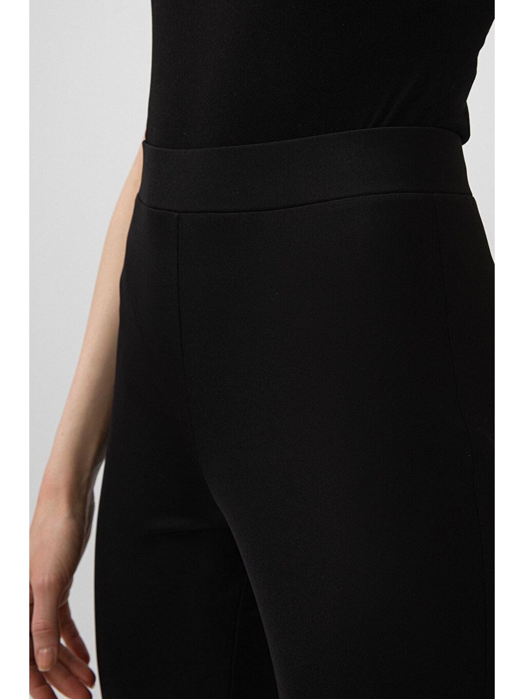 Bordo Blok Renkli Tayt Mayo-1