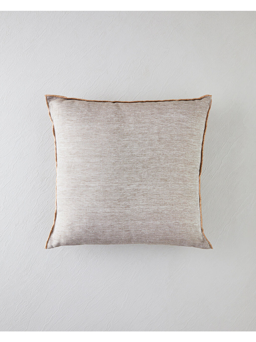 Sarı Carolie Dekoratif Kırlent 45x45 cm Bronz-1