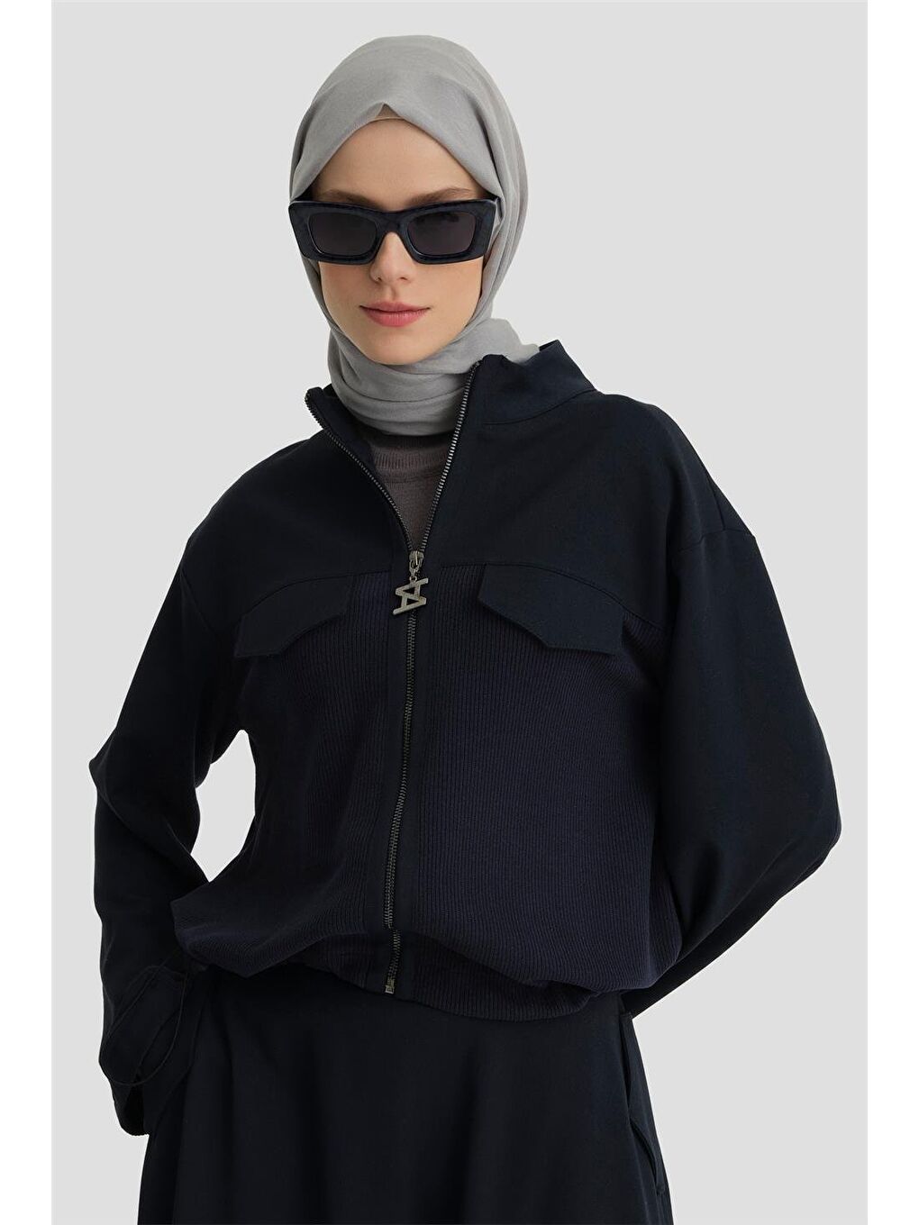 Triko Mixli Takım 24K6908 Lacivert-2