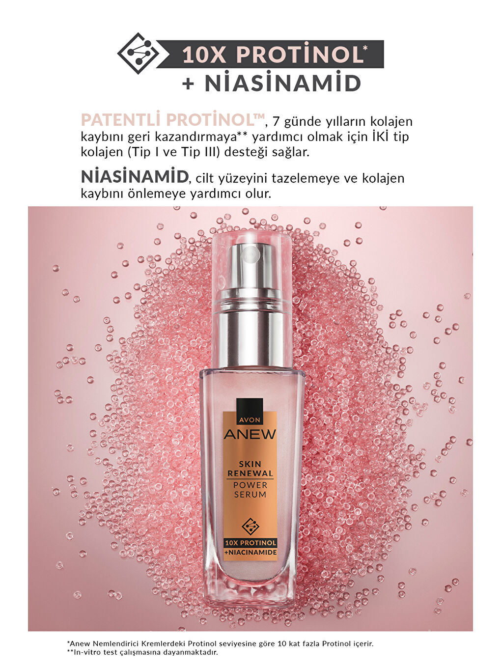 Anew Skin Renewal Power Yüz Kremi ve Serum Paketi-3