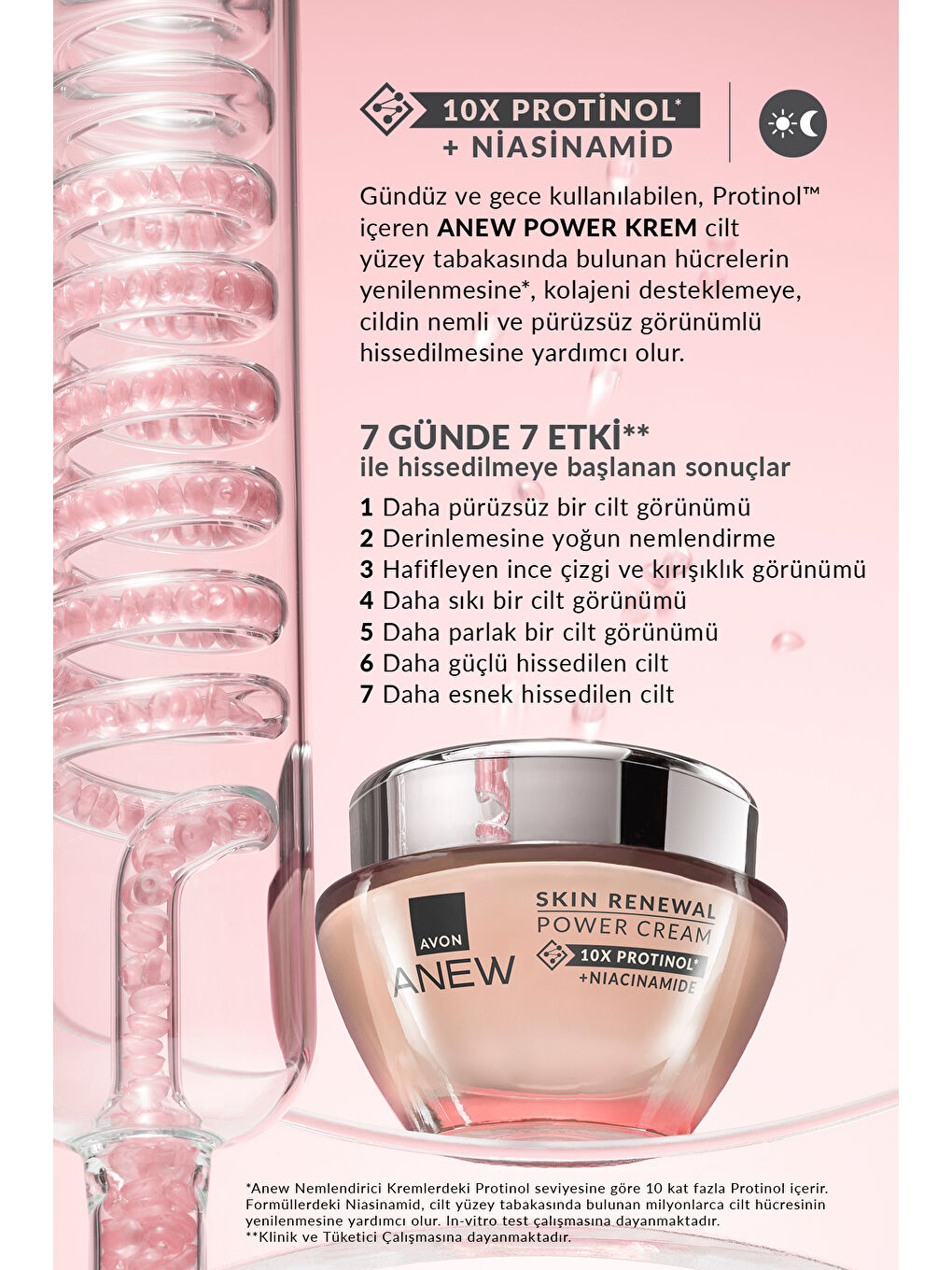 Anew Skin Renewal Power Yüz Kremi ve Serum Paketi-4