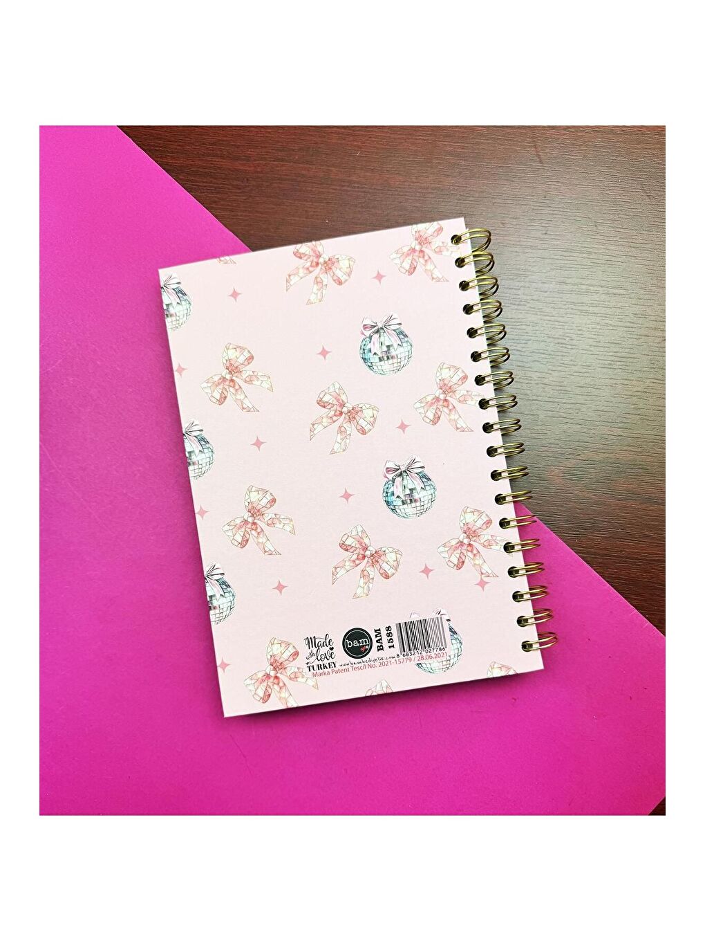 Fiyonk Disko Topu Tasarımlı Konuşan Ajanda-2