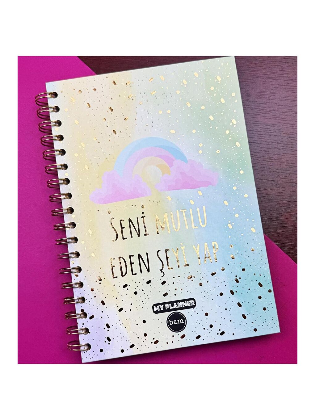 Mutlu Eden Şeyi Yap Tasarımlı Konuşan Ajanda-1