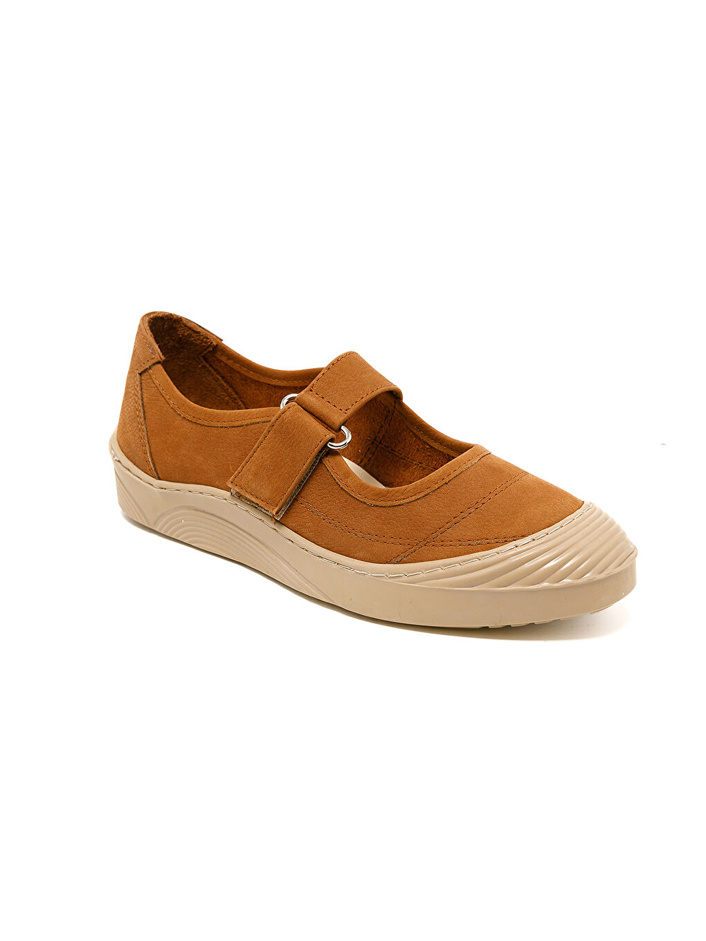 Kahverengi Kadın Sneaker ( Günlük) MAR-25Y-238-1031 Taba Nubuk-1