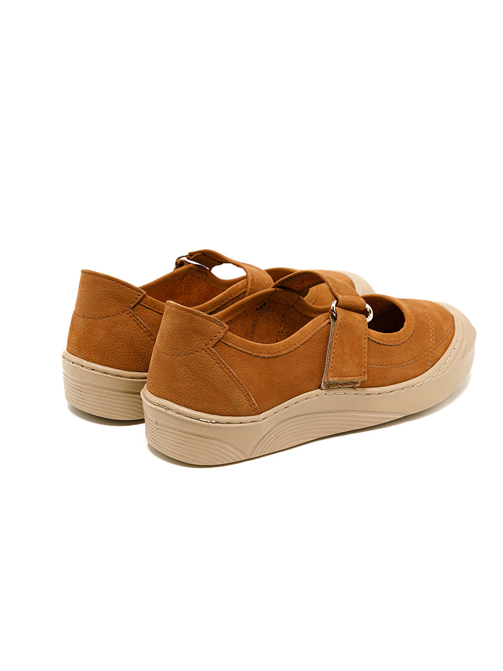 Kahverengi Kadın Sneaker ( Günlük) MAR-25Y-238-1031 Taba Nubuk-4